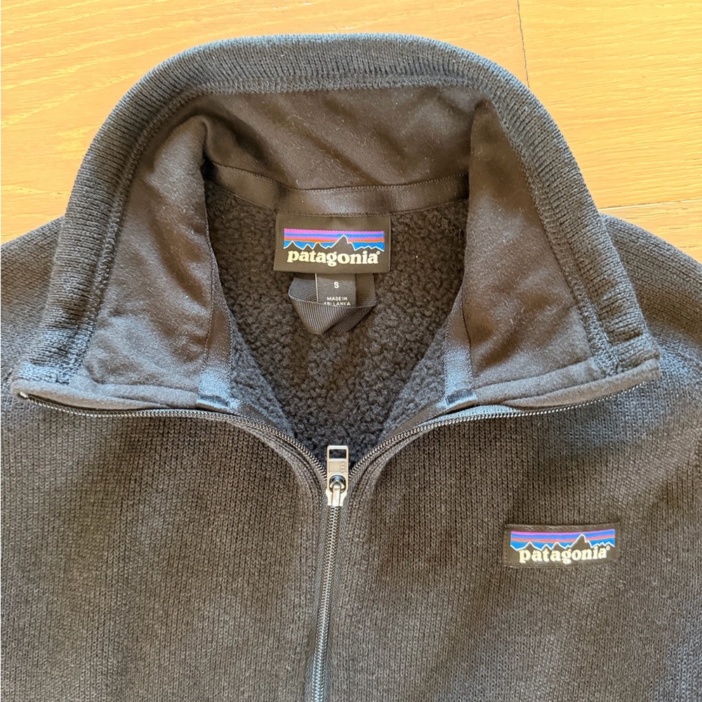 Patagonia Women's Black Full‑Zip Teddy Fleece Jacket - Picture 4 of 5